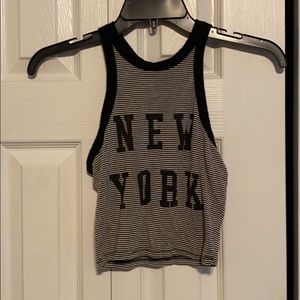 NEW YORK crop top